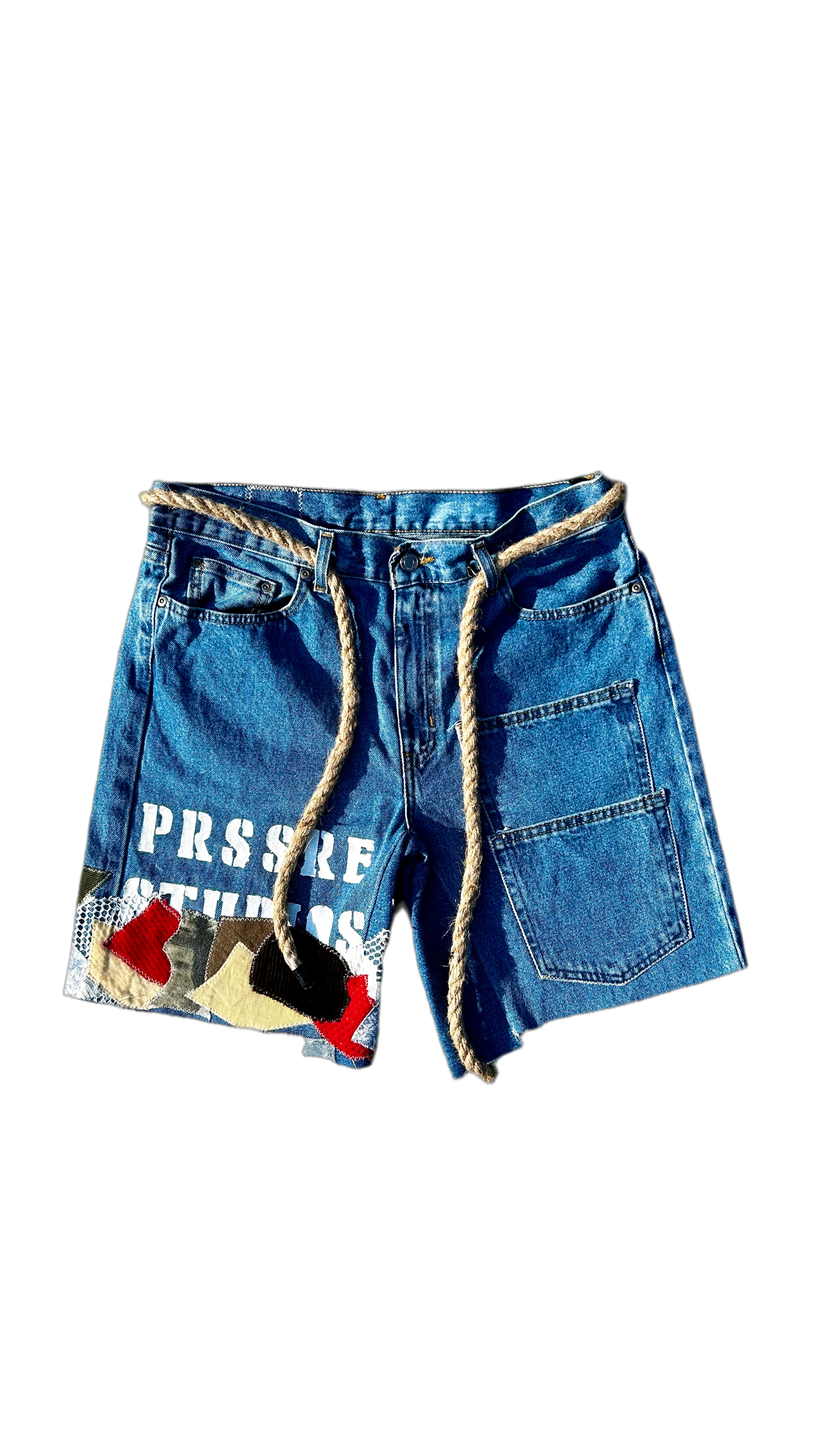 Dark Blue PW88 Jorts