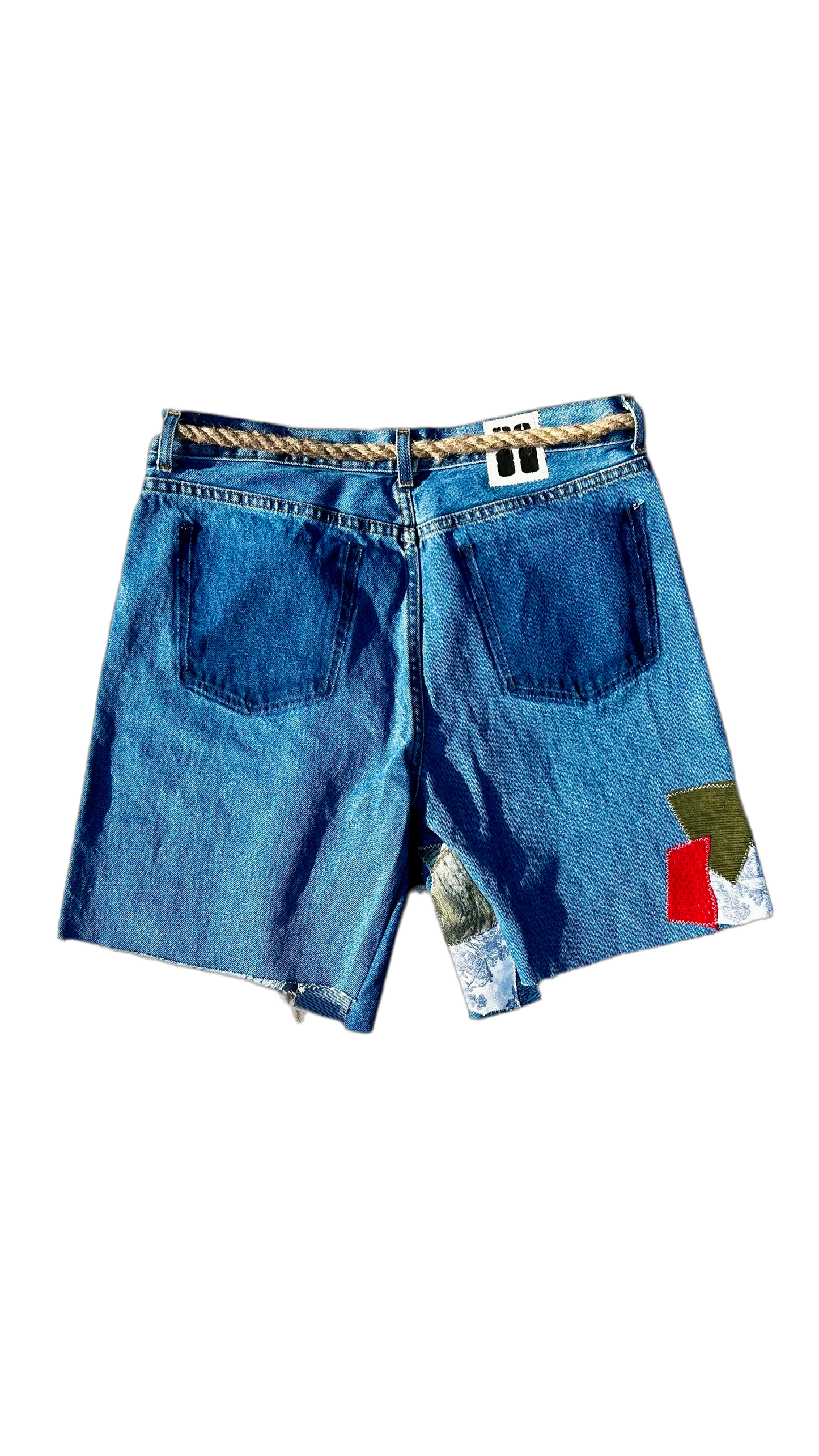 Dark Blue PW88 Jorts