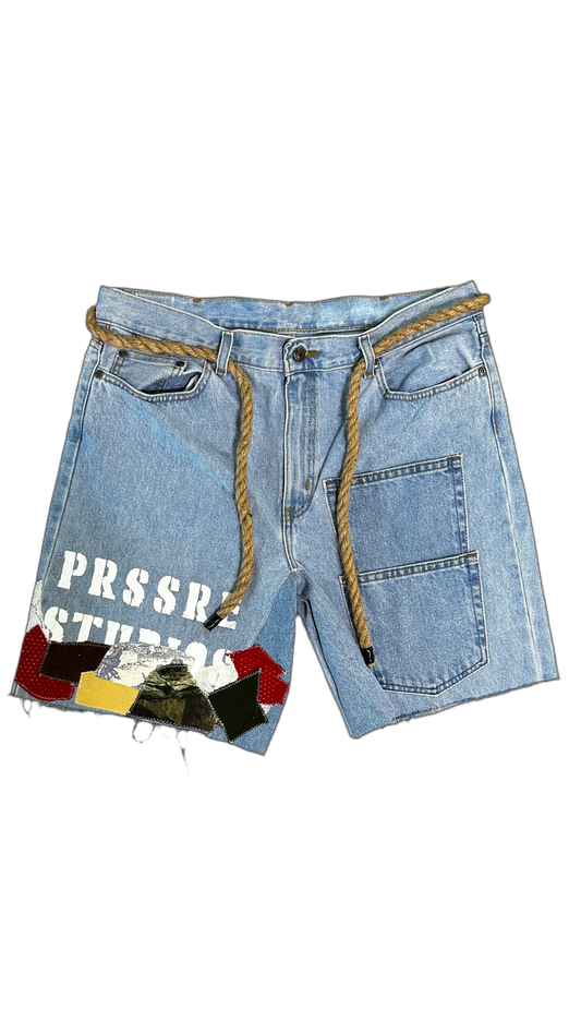 Light Blue PW88 Jorts